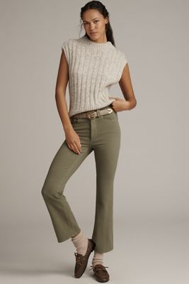 DL1961 Bridget High-Rise Crop Bootcut Jeans