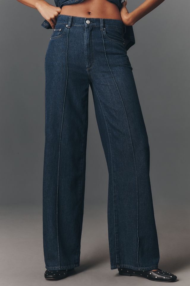 DL1961 Hepburn Wide-Leg Aura High-Rise Jeans #1