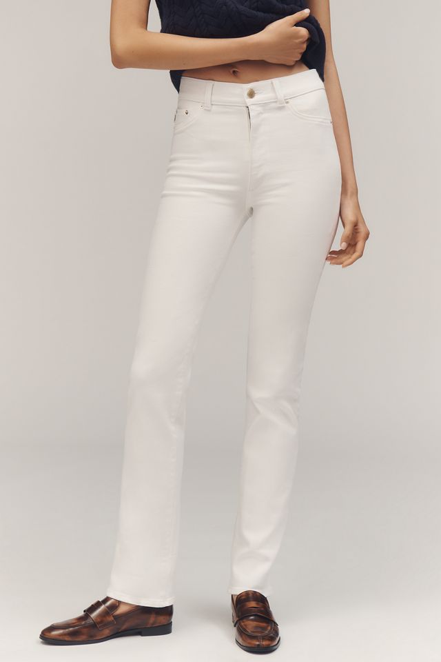 DL1961 Halle High-Rise Straight-Leg Jeans #1