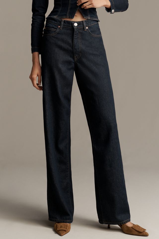 DL1961 Kaylen Soft Curve High-Rise Tapered Jeans #1