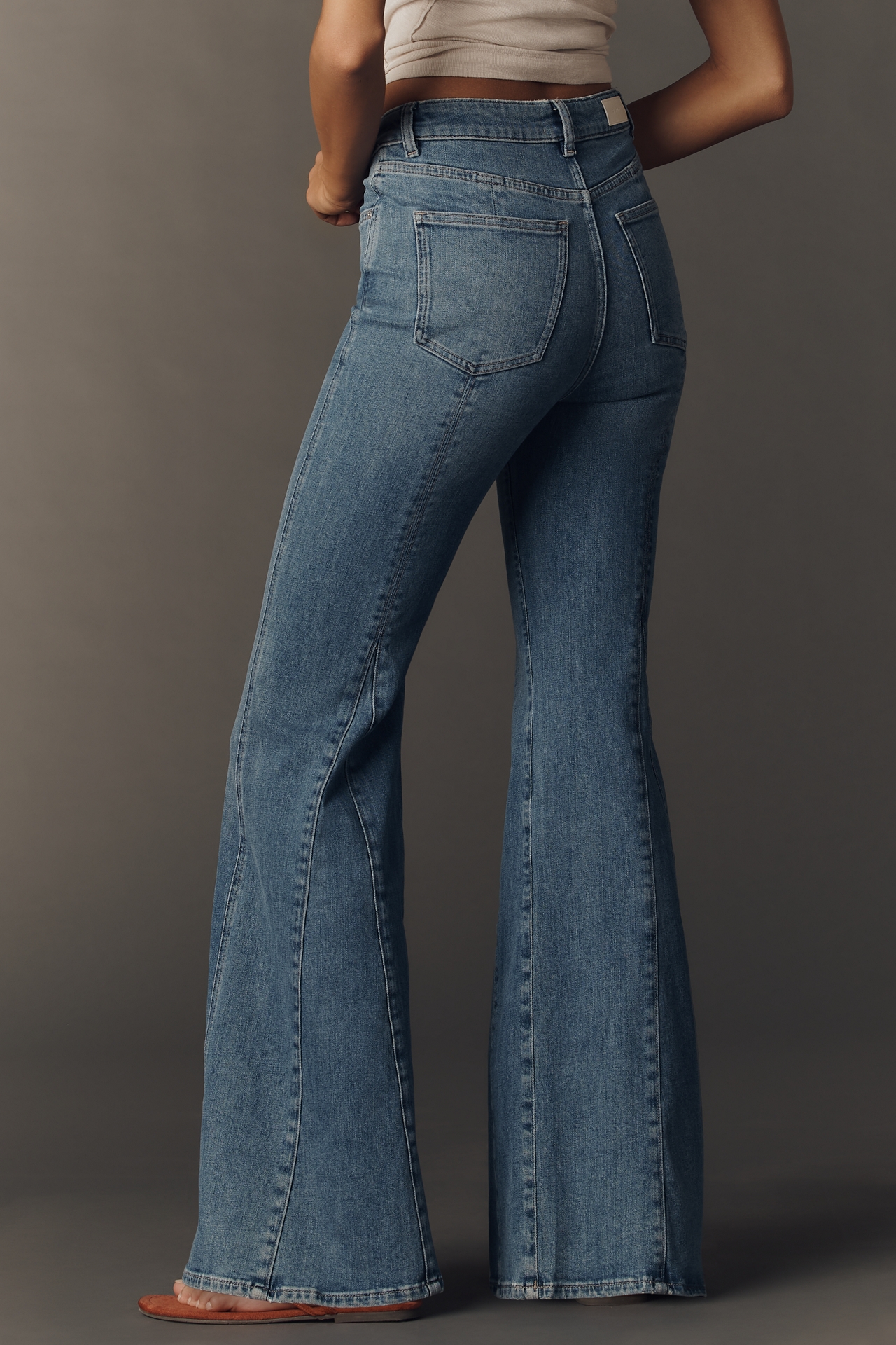 DL1961 Claira Mid-Rise Flare Jeans