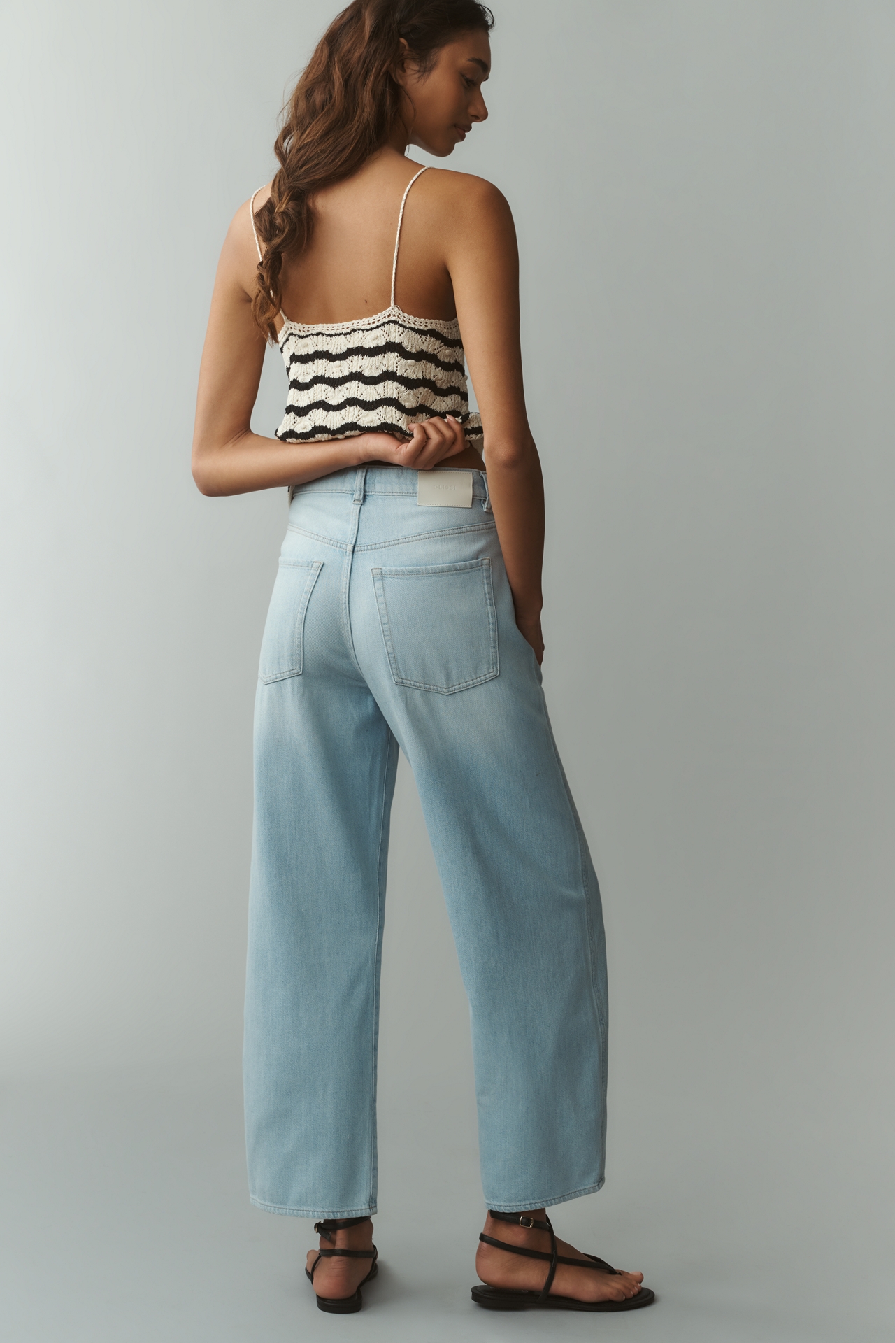 DL1961 Taylor High-Rise Drawstring Jeans