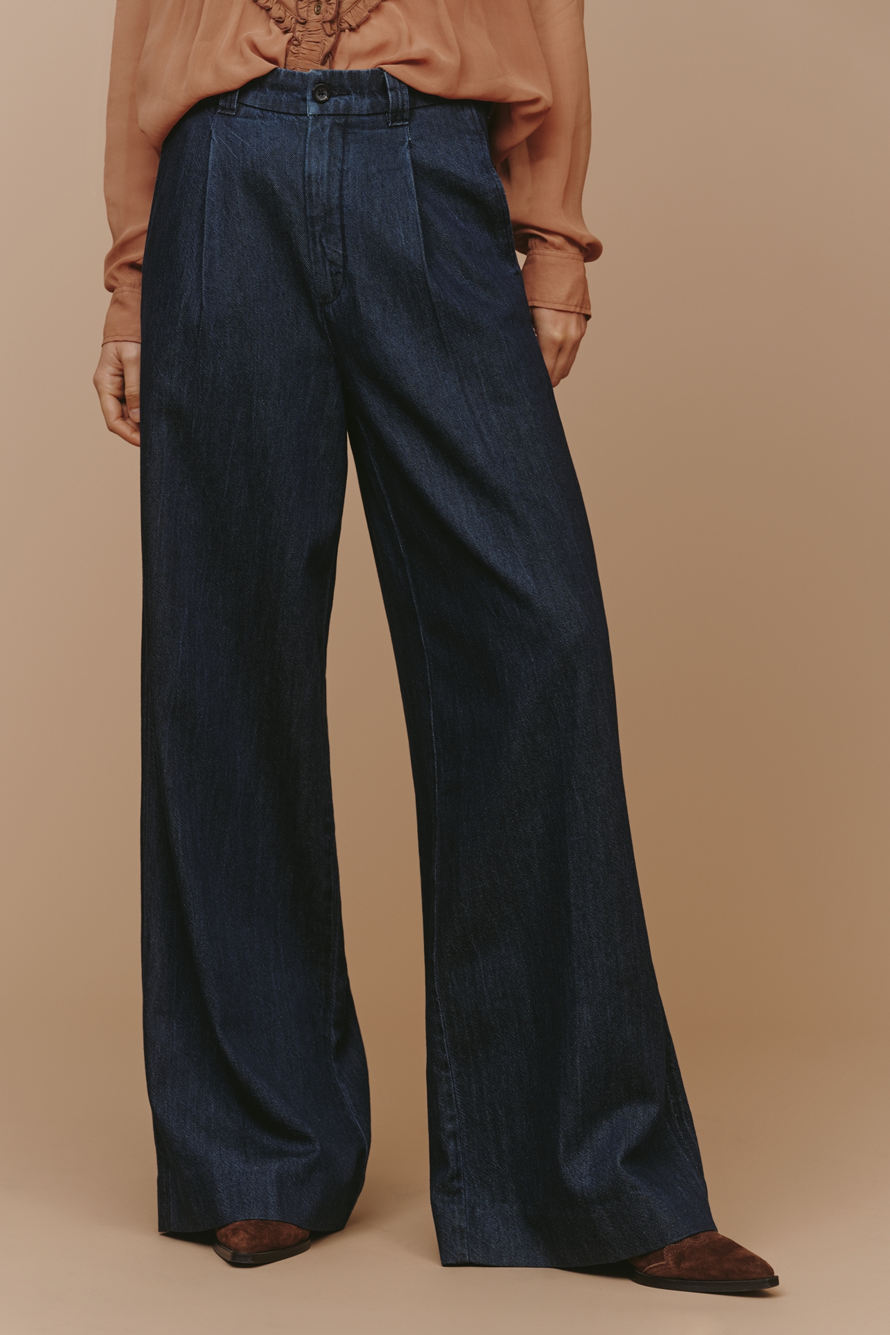DL1961 Hepburn High-Rise Wide-Leg Jeans