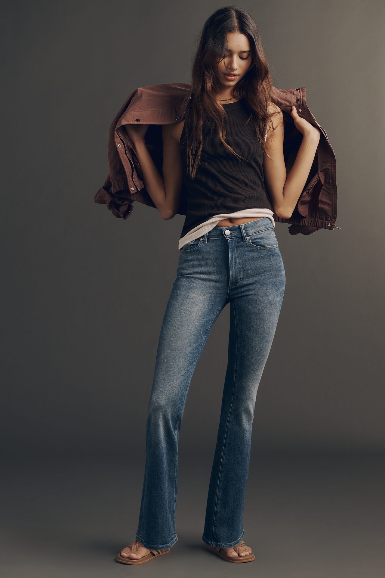 DL1961 Bridget High-Rise Bootcut Jeans