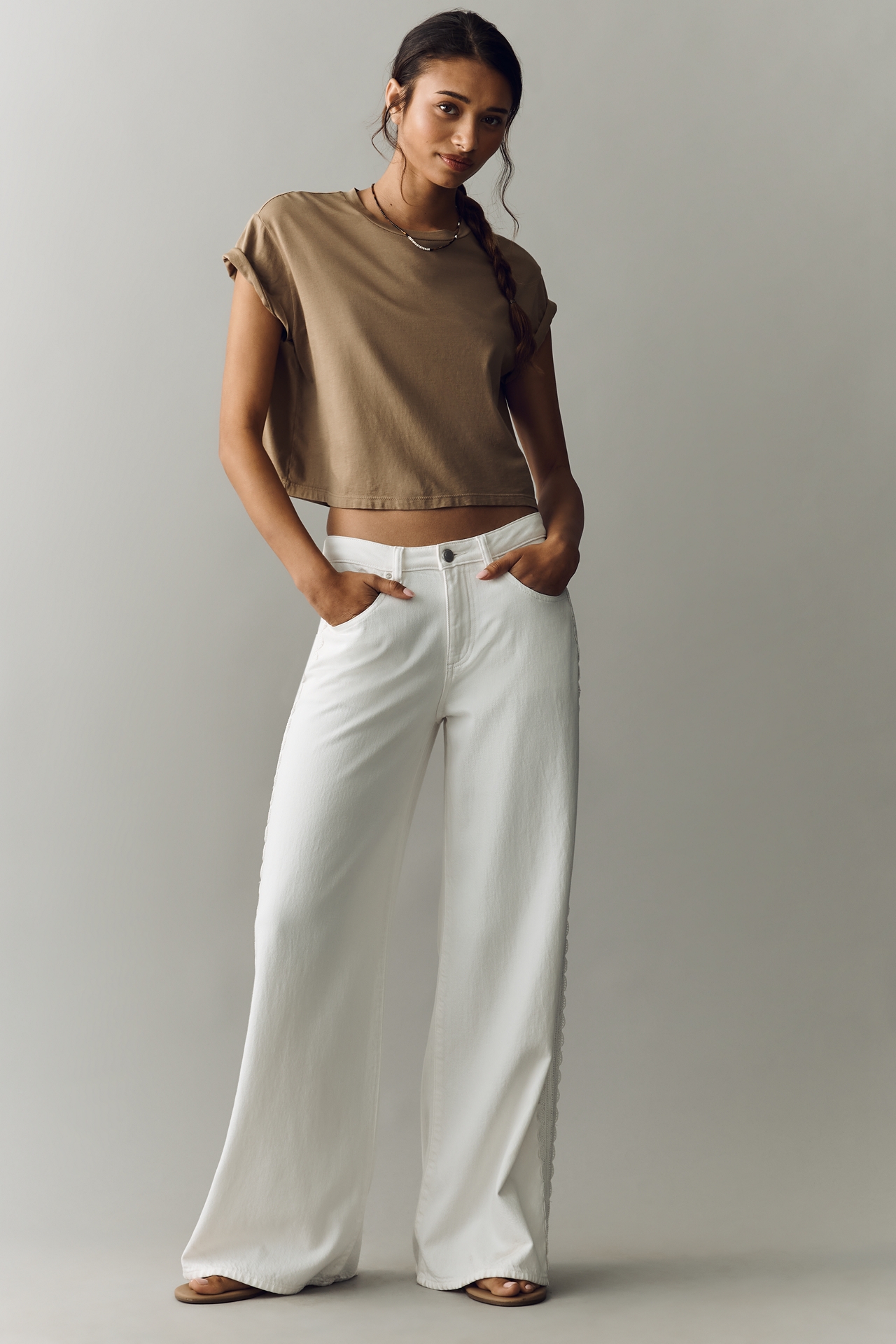 DL1961 Alex Mid-Rise Baggy Wide-Leg Jeans