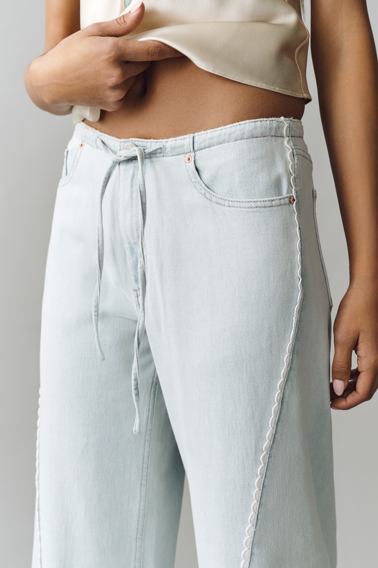 DL1961 Sienna Mid-Rise Relaxed Wide-Leg Jeans
