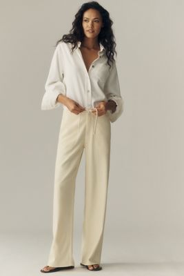 DL1961 Sienna Aura Drawstring Low-Slung Wide-Leg Jeans