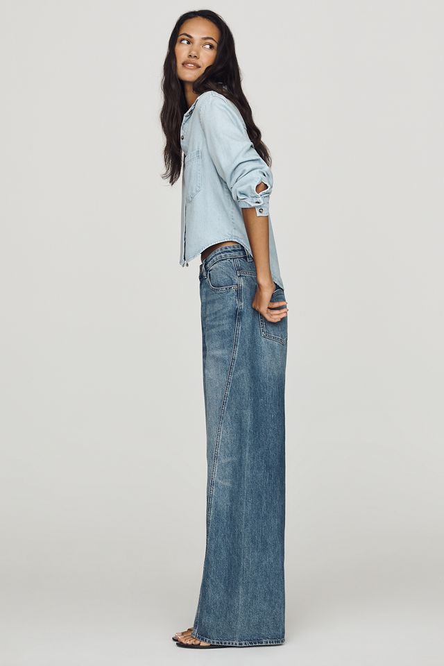 DL1961 Alex Low-Rise Baggy Wide-Leg Jeans #1