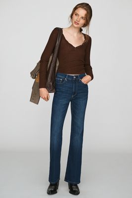 DL1961 Bridget Mid-Rise Bootcut Jeans