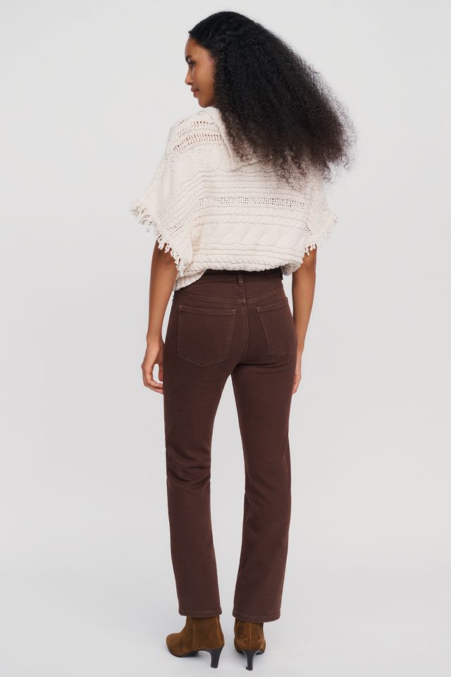 DL1961 Halle Straight Mid-Rise Jeans #3