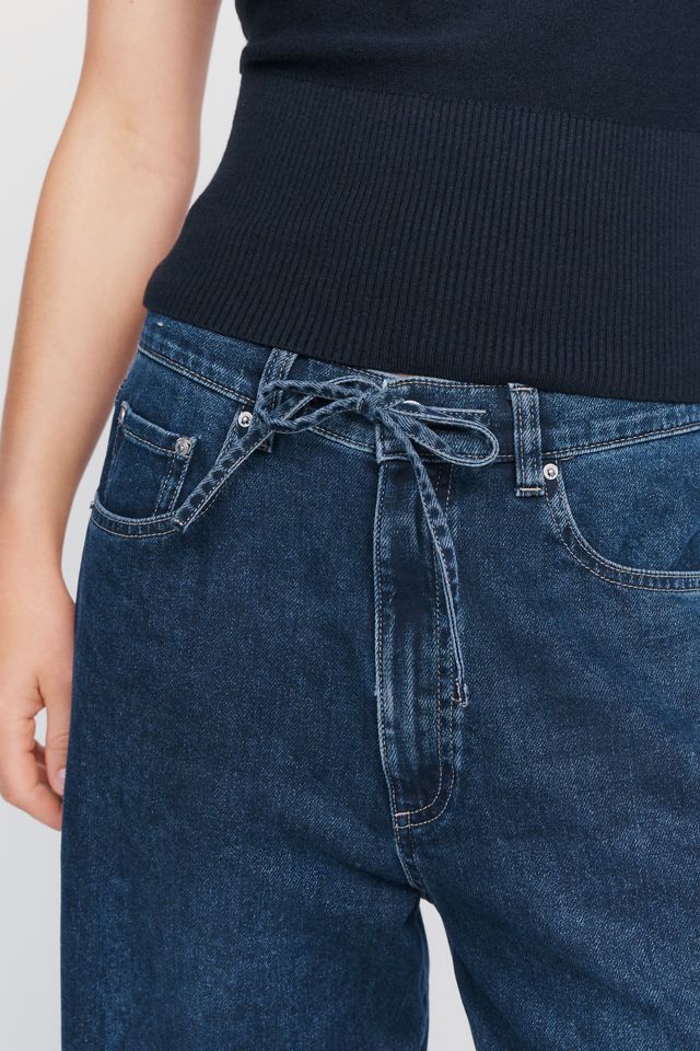 DL 1961 Taylor Aura Relaxed High-Rise Barrel Jeans #1