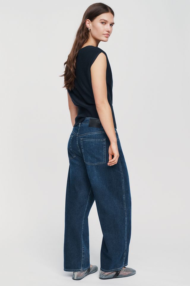 DL 1961 Taylor Aura Relaxed High-Rise Barrel Jeans #4