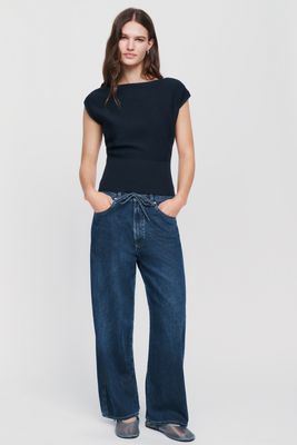DL 1961 Taylor Aura Relaxed High Rise Barrel Jeans
