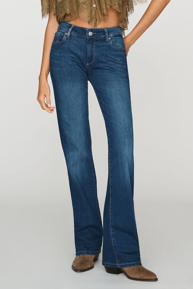 DL1961 Milano Low-Rise Slim Bootcut Jeans #1
