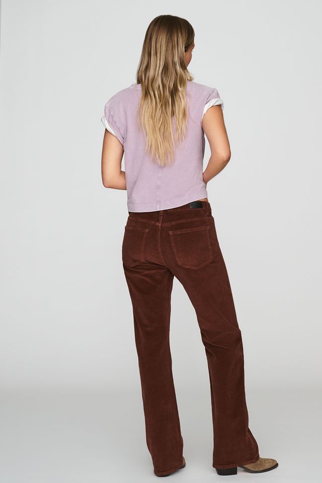 DL1961 Bella Corduroy Mid Rise Slim Bootcut Jeans #3