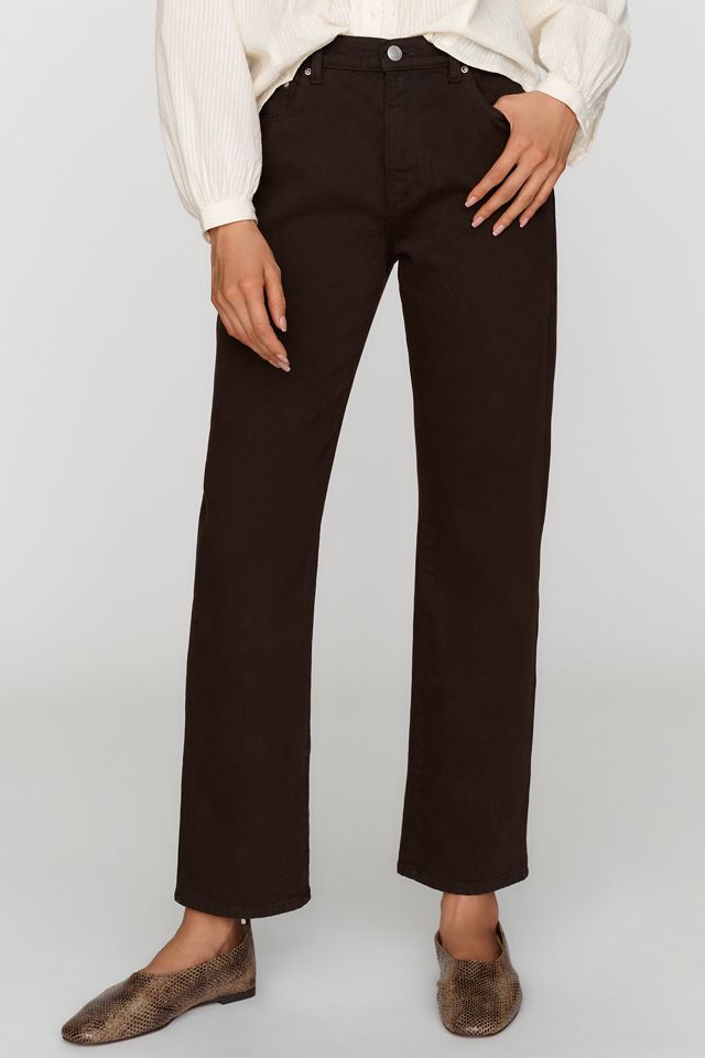 DL1961 Cate High Rise Slim Straight Leg Jeans #1