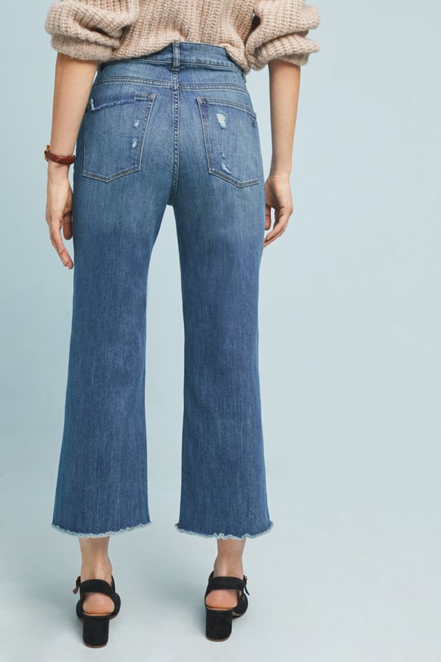 DL1961 Hepburn Ultra High-Rise Cropped Wide-Leg Jeans | Anthropologie