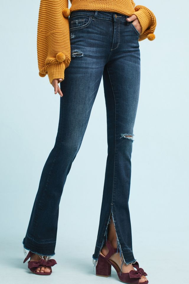 DL1961 Bridget Instasculpt Mid-Rise Bootcut Jeans #1