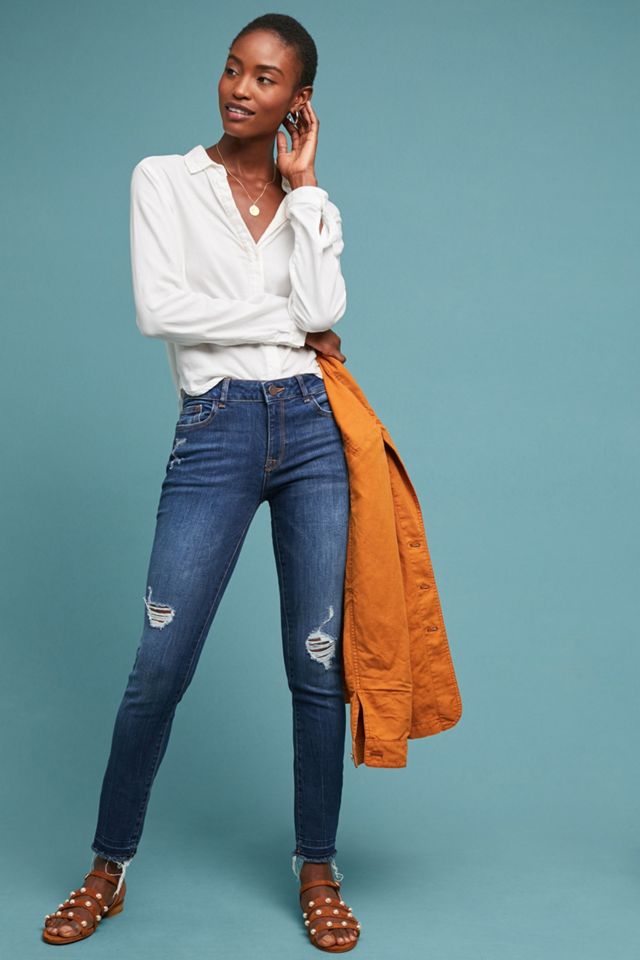 DL1961 Wagner Mid-Rise Petite Skinny Jeans #2