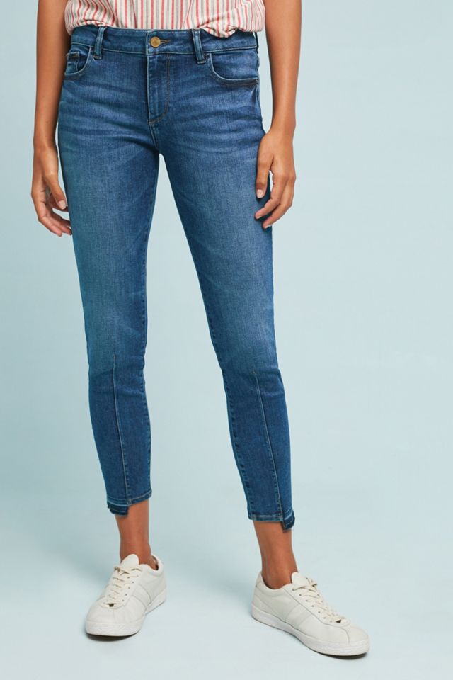 DL1961 Florence Instasculpt Mid-Rise Cropped Skinny Jeans #2
