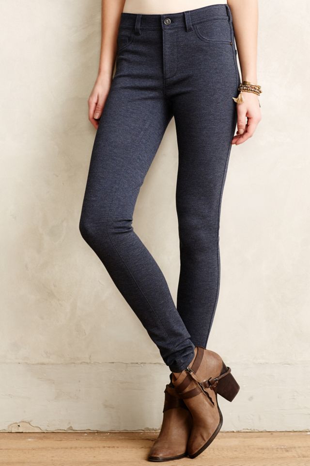Pilcro Serif Heathered Ponte Leggings #1