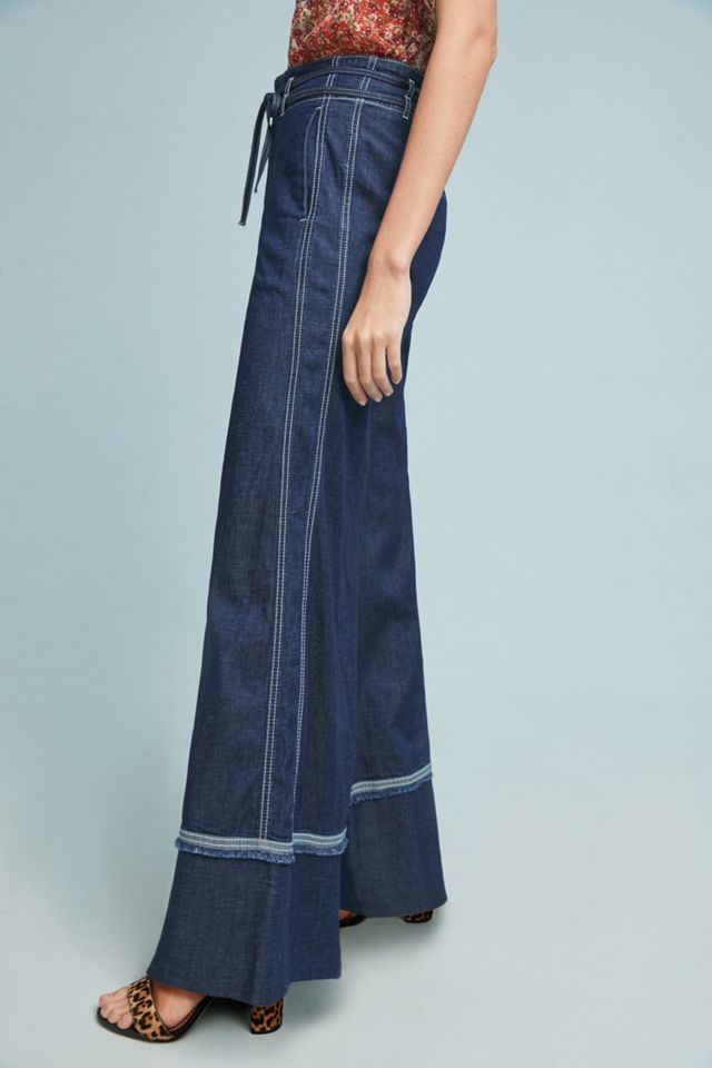 Pilcro Ultra High-Rise Wide-Leg Jeans #2