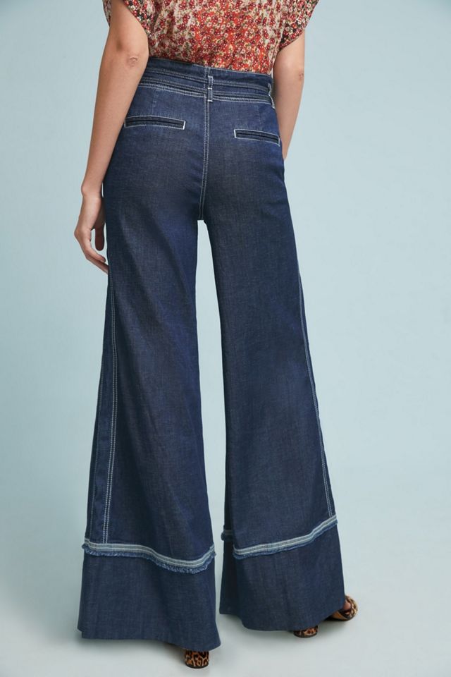 Pilcro Ultra High-Rise Wide-Leg Jeans #3