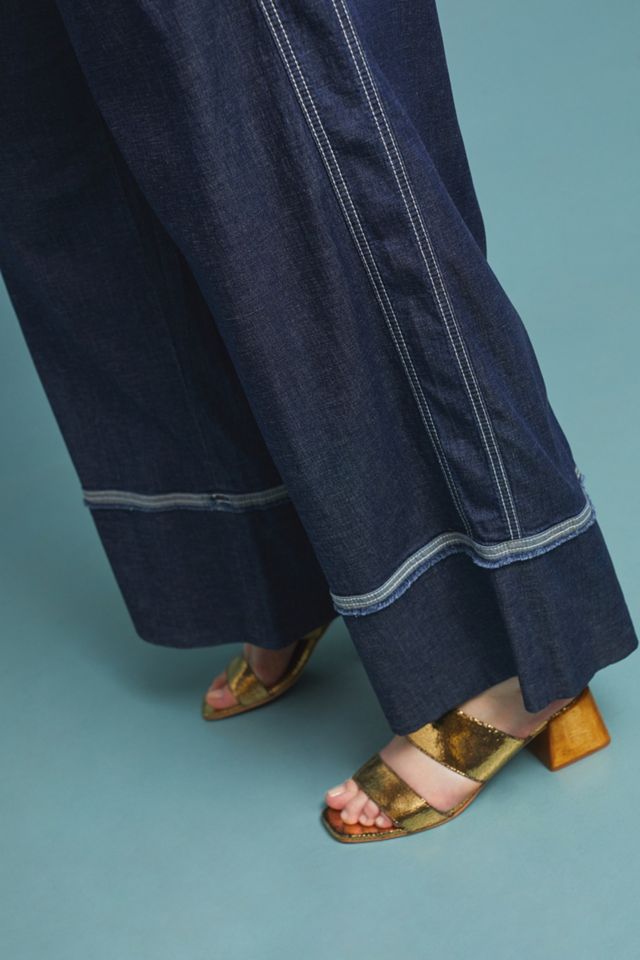 Pilcro Ultra High-Rise Wide-Leg Jeans #6