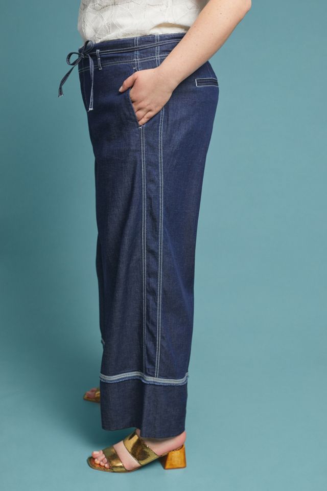 Pilcro Ultra High-Rise Wide-Leg Jeans #8