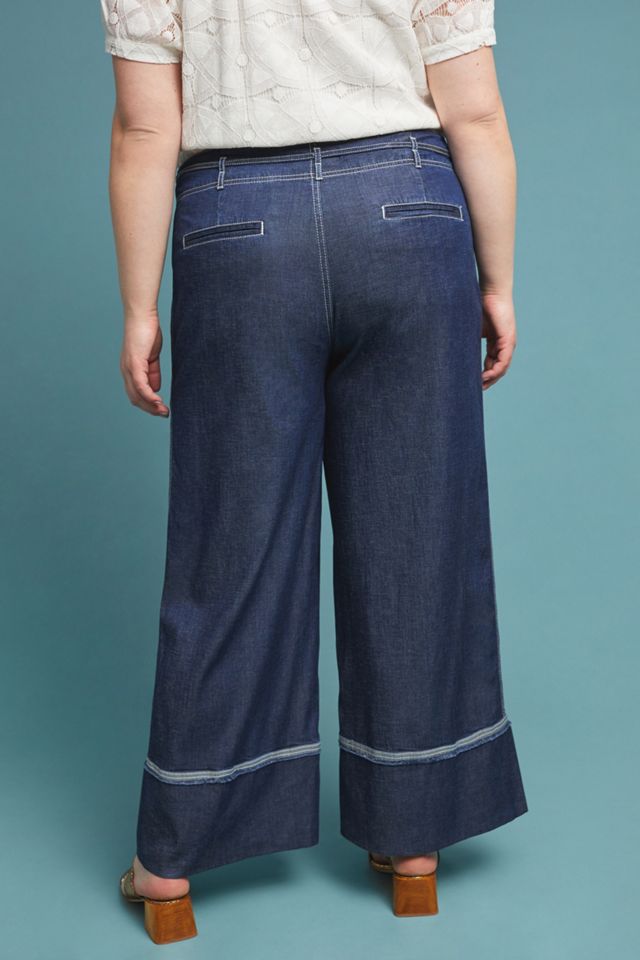 Pilcro Ultra High-Rise Wide-Leg Jeans #9