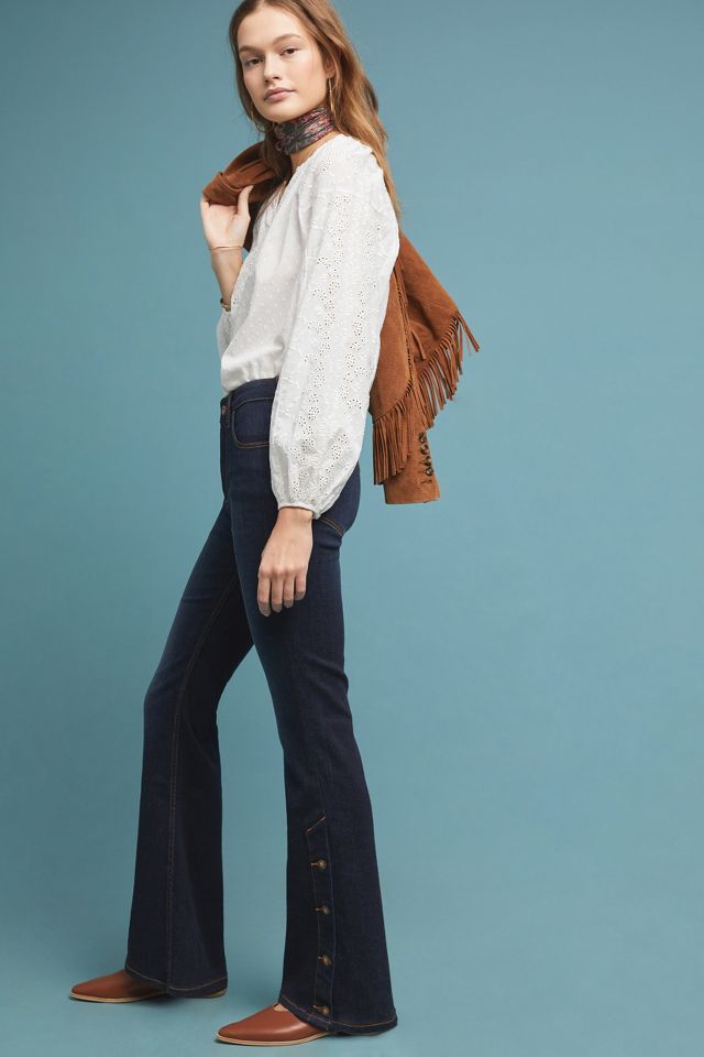 Pilcro High Rise Bootcut Jeans Anthropologie 0043