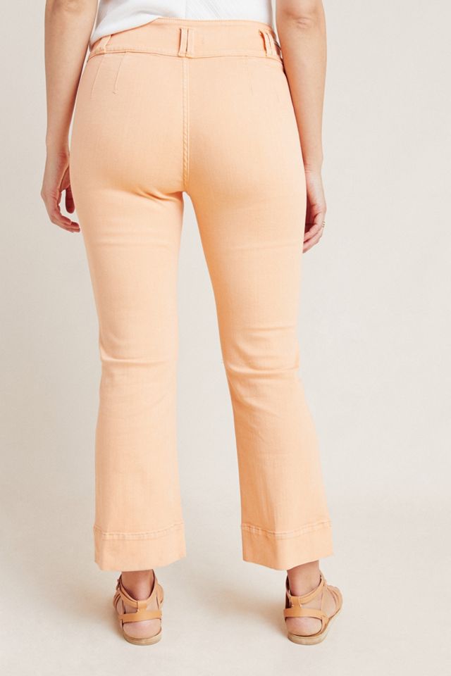 Pilcro High-Rise Cropped Flare Jeans #1