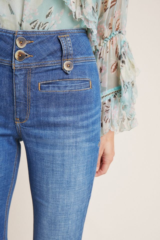Pilcro High-Rise Cropped Flare Jeans #2