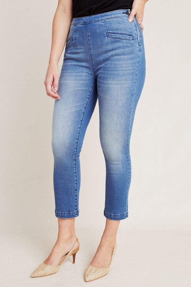 Pilcro High-Rise Capri Denim Leggings #2