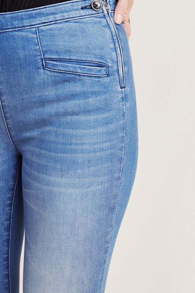 Pilcro High-Rise Capri Denim Leggings #3