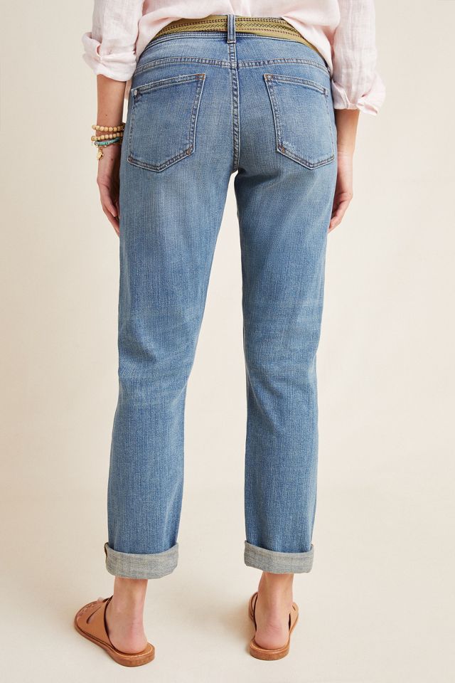 Pilcro And The Letterpress Anthropologie Mid rise Skinny Size 25X27 Blue popular Jeans