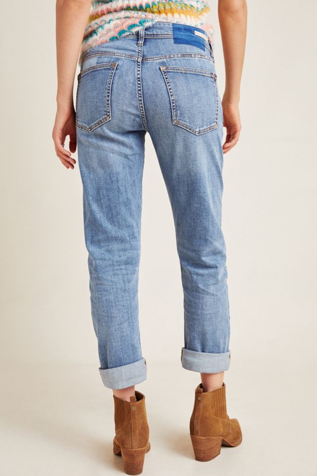Pilcro Patchwork Slim Boyfriend Jeans #1