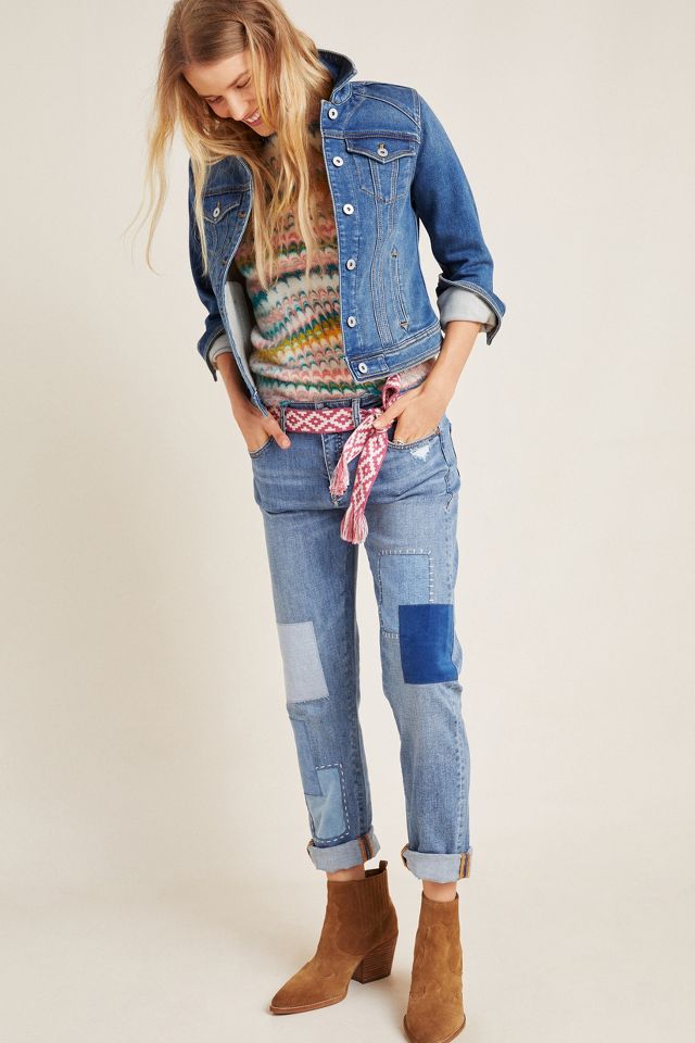 Anthropologie boyfriend hot sale jeans