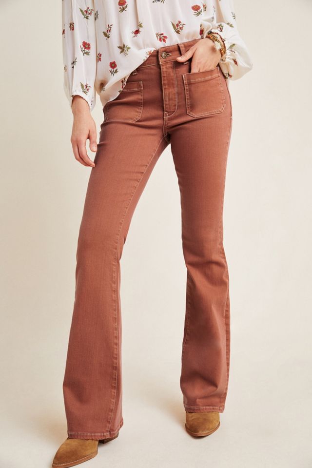 Pilcro Patch-Pocket Bootcut Jeans #2