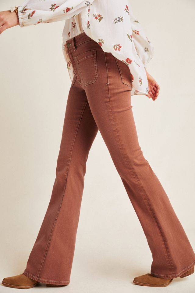 Pilcro Patch-Pocket Bootcut Jeans #4