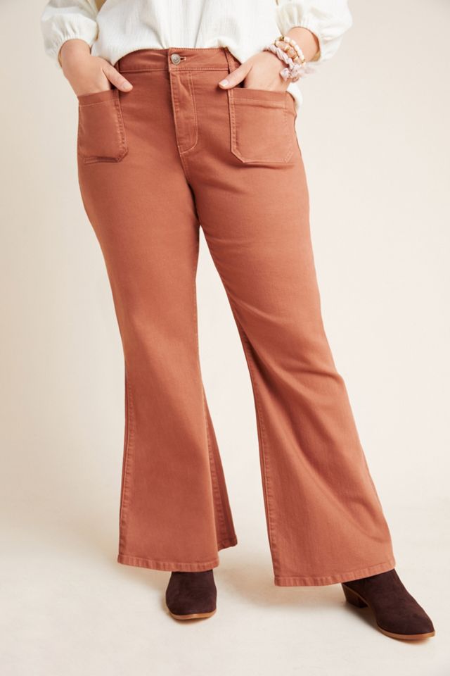 Pilcro Patch-Pocket Bootcut Jeans #8