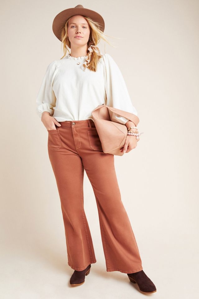 Pilcro Patch-Pocket Bootcut Jeans #7