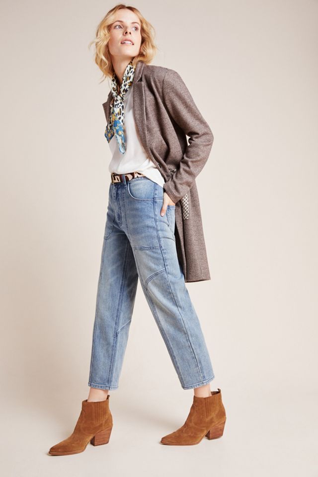 Pilcro High-Rise Seamed Straight Jeans #2