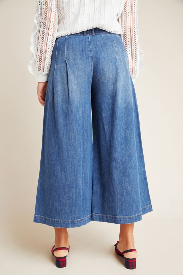 Pilcro Ultra High-Rise Wide-Leg Jeans #1