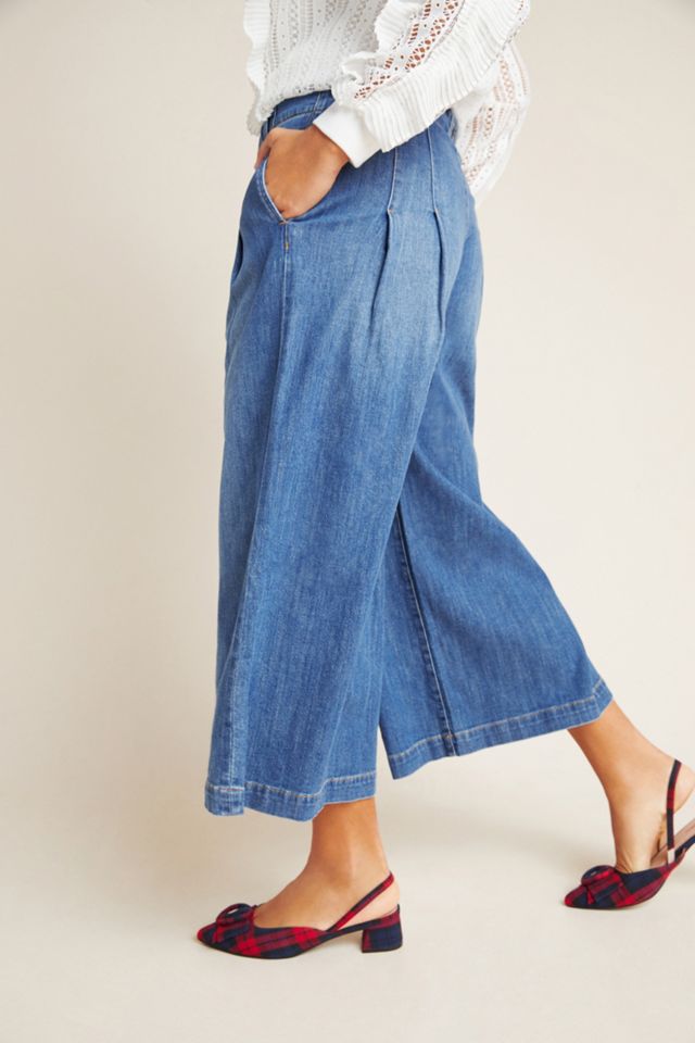 Pilcro Ultra High-Rise Wide-Leg Jeans #3