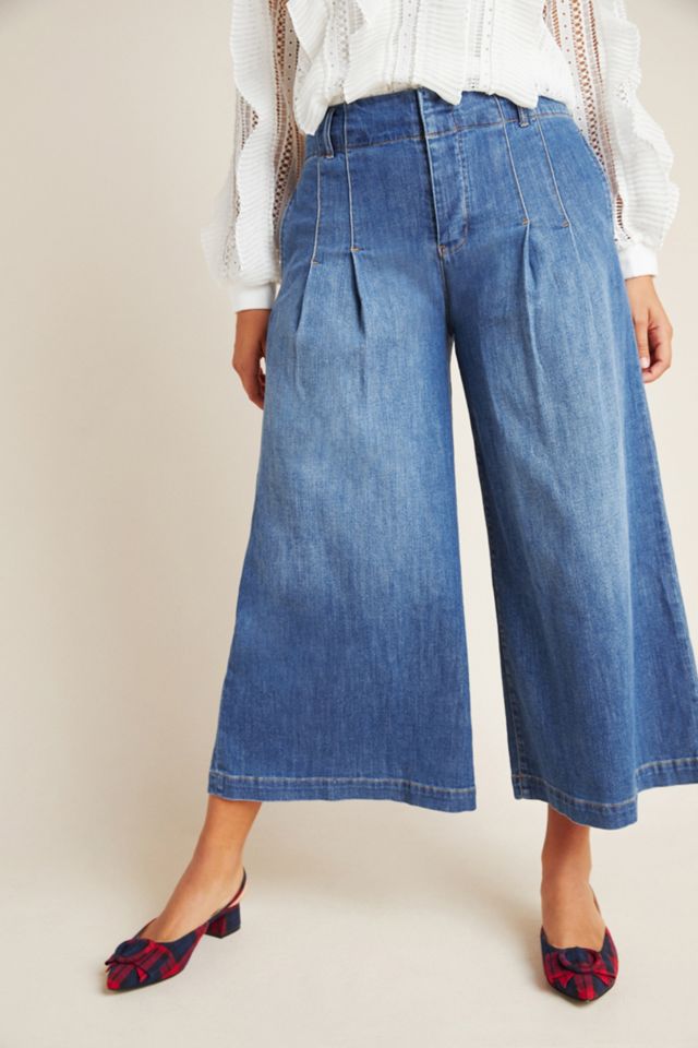 Pilcro Ultra High-Rise Wide-Leg Jeans #4