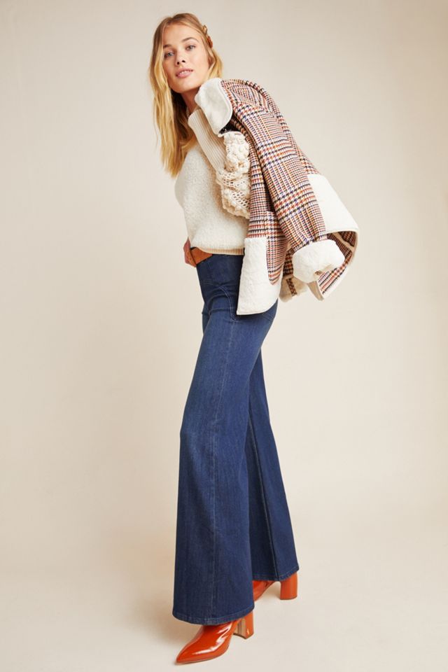 Pilcro Ultra High-Rise Slim Flare Jeans #2