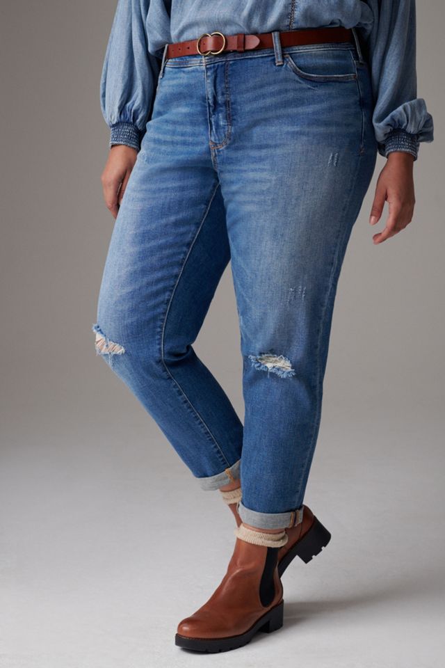 Pilcro Mid-Rise Slim Boyfriend Jeans #7