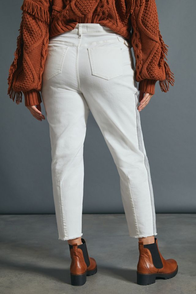 Pilcro Ultra High-Rise Side-Striped Slim Jeans #8