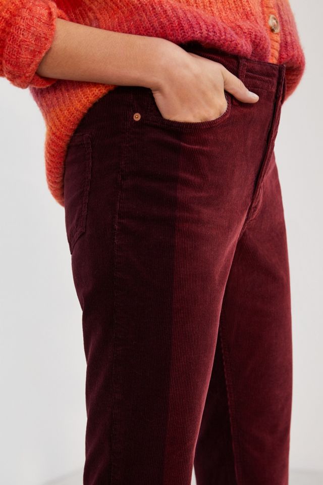 Pilcro Ultra High-Rise Slim Straight Corduroy Pants #2